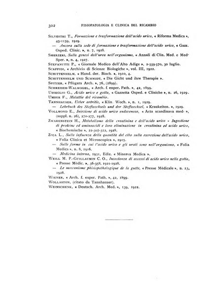 Archivio per lo studio della fisiopatologia e clinica del ricambio rassegna bimestrale