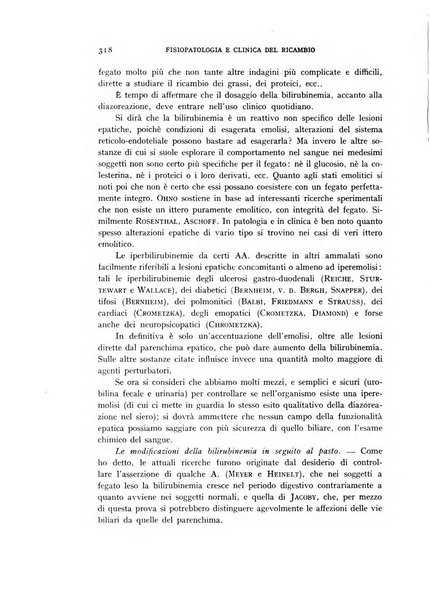 Archivio per lo studio della fisiopatologia e clinica del ricambio rassegna bimestrale