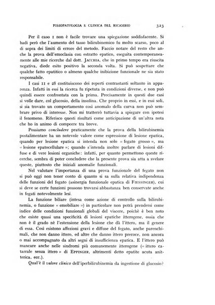 Archivio per lo studio della fisiopatologia e clinica del ricambio rassegna bimestrale