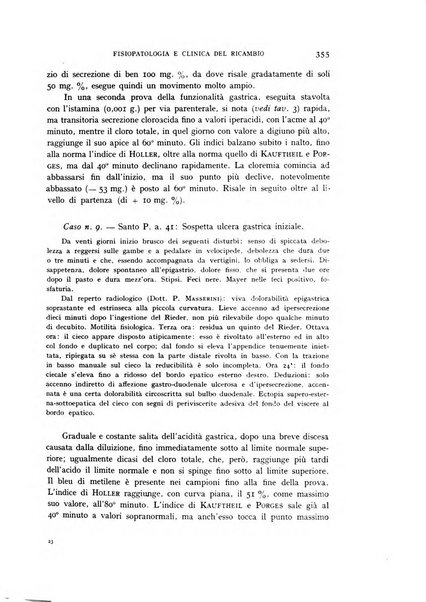 Archivio per lo studio della fisiopatologia e clinica del ricambio rassegna bimestrale