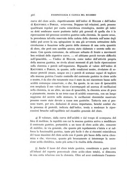 Archivio per lo studio della fisiopatologia e clinica del ricambio rassegna bimestrale