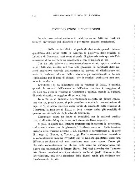 Archivio per lo studio della fisiopatologia e clinica del ricambio rassegna bimestrale