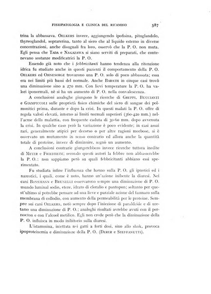 Archivio per lo studio della fisiopatologia e clinica del ricambio rassegna bimestrale