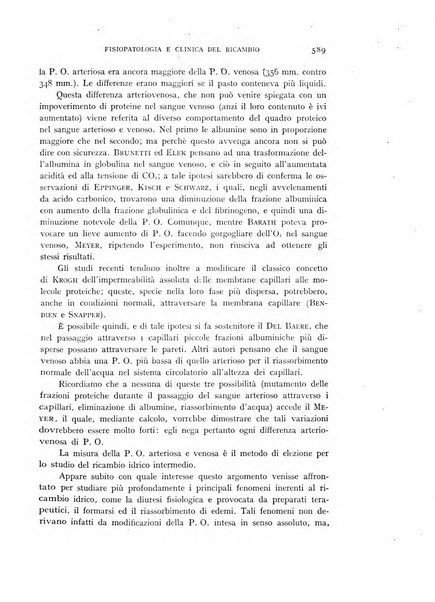 Archivio per lo studio della fisiopatologia e clinica del ricambio rassegna bimestrale