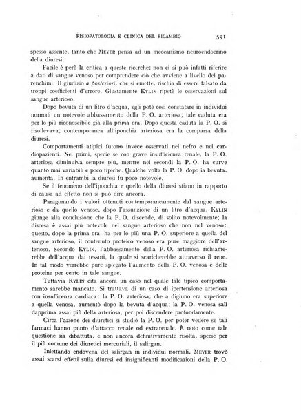 Archivio per lo studio della fisiopatologia e clinica del ricambio rassegna bimestrale