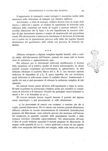 Archivio per lo studio della fisiopatologia e clinica del ricambio rassegna bimestrale