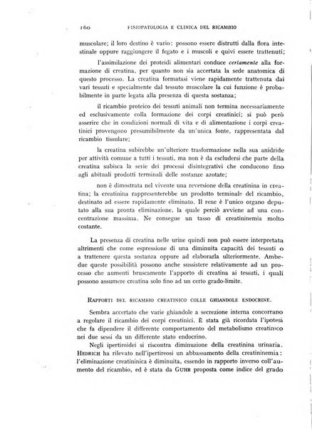 Archivio per lo studio della fisiopatologia e clinica del ricambio rassegna bimestrale