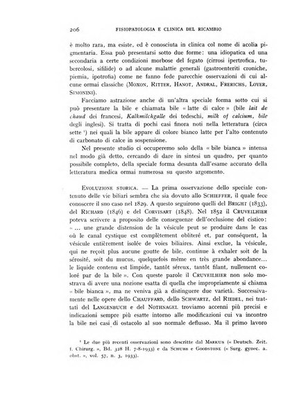 Archivio per lo studio della fisiopatologia e clinica del ricambio rassegna bimestrale