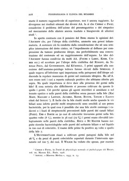 Archivio per lo studio della fisiopatologia e clinica del ricambio rassegna bimestrale