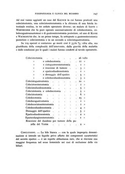 Archivio per lo studio della fisiopatologia e clinica del ricambio rassegna bimestrale