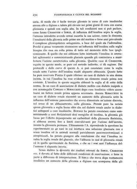 Archivio per lo studio della fisiopatologia e clinica del ricambio rassegna bimestrale