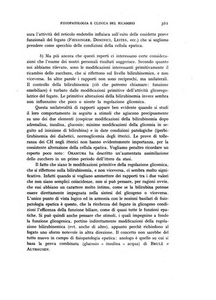 Archivio per lo studio della fisiopatologia e clinica del ricambio rassegna bimestrale