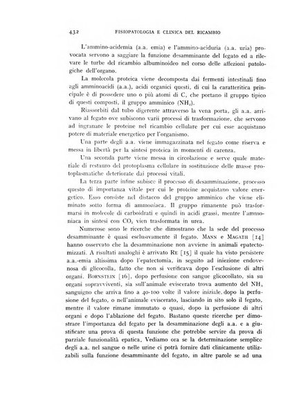 Archivio per lo studio della fisiopatologia e clinica del ricambio rassegna bimestrale