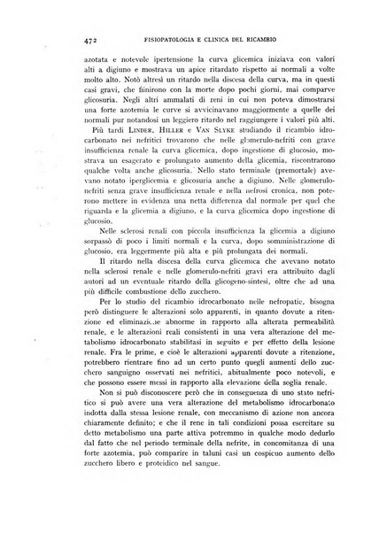 Archivio per lo studio della fisiopatologia e clinica del ricambio rassegna bimestrale