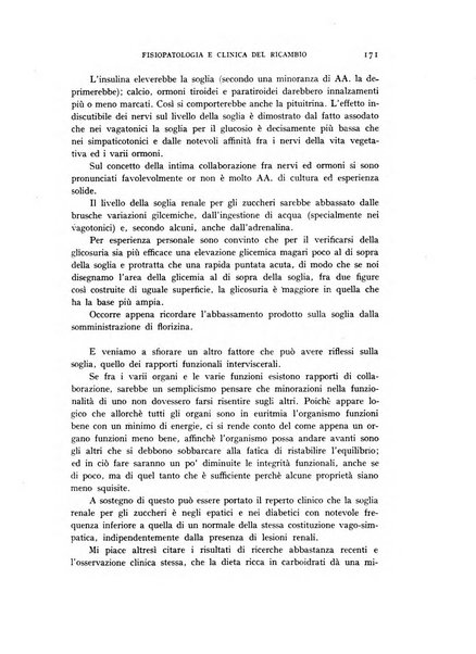 Archivio per lo studio della fisiopatologia e clinica del ricambio rassegna bimestrale