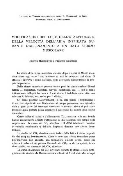 Archivio per lo studio della fisiopatologia e clinica del ricambio rassegna bimestrale