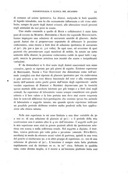 Archivio per lo studio della fisiopatologia e clinica del ricambio rassegna bimestrale