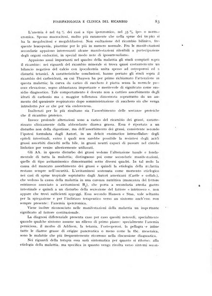 Archivio per lo studio della fisiopatologia e clinica del ricambio rassegna bimestrale