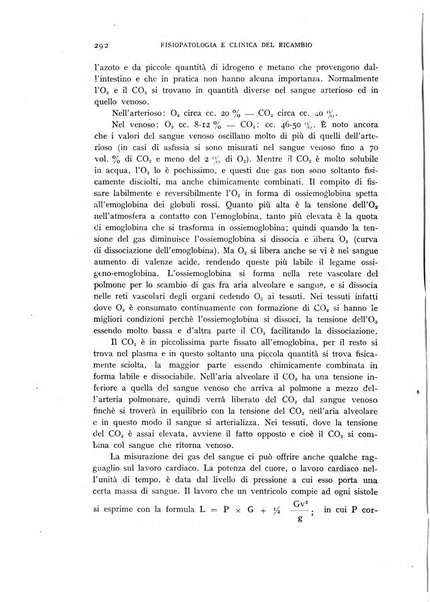 Archivio per lo studio della fisiopatologia e clinica del ricambio rassegna bimestrale