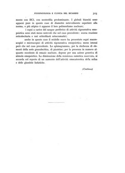 Archivio per lo studio della fisiopatologia e clinica del ricambio rassegna bimestrale