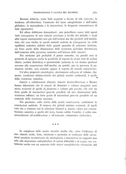 Archivio per lo studio della fisiopatologia e clinica del ricambio rassegna bimestrale