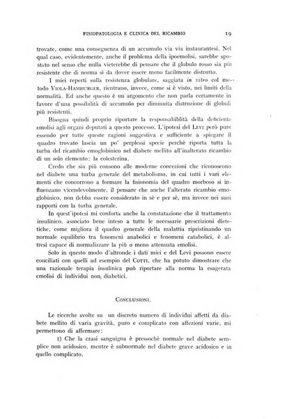 Archivio per lo studio della fisiopatologia e clinica del ricambio rassegna bimestrale