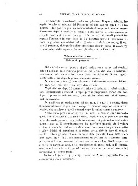 Archivio per lo studio della fisiopatologia e clinica del ricambio rassegna bimestrale