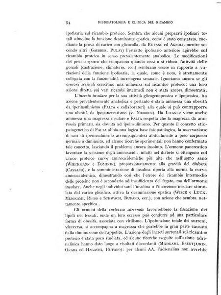 Archivio per lo studio della fisiopatologia e clinica del ricambio rassegna bimestrale