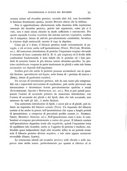 Archivio per lo studio della fisiopatologia e clinica del ricambio rassegna bimestrale