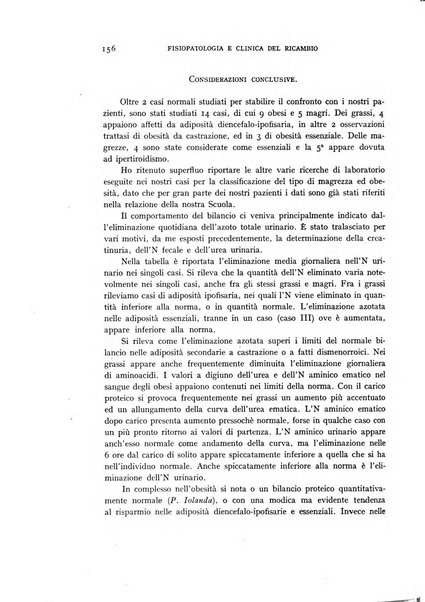 Archivio per lo studio della fisiopatologia e clinica del ricambio rassegna bimestrale