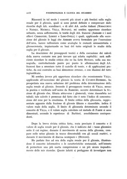 Archivio per lo studio della fisiopatologia e clinica del ricambio rassegna bimestrale