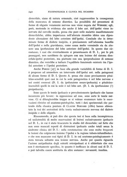 Archivio per lo studio della fisiopatologia e clinica del ricambio rassegna bimestrale