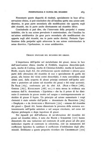 Archivio per lo studio della fisiopatologia e clinica del ricambio rassegna bimestrale