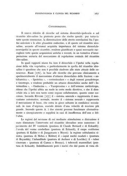 Archivio per lo studio della fisiopatologia e clinica del ricambio rassegna bimestrale