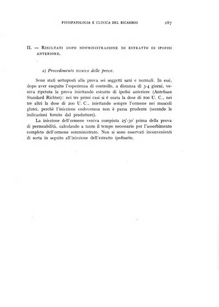 Archivio per lo studio della fisiopatologia e clinica del ricambio rassegna bimestrale