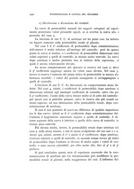 Archivio per lo studio della fisiopatologia e clinica del ricambio rassegna bimestrale