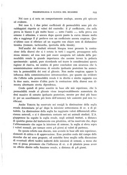 Archivio per lo studio della fisiopatologia e clinica del ricambio rassegna bimestrale