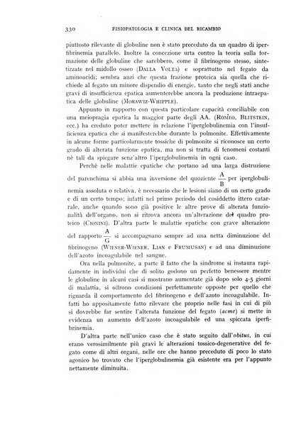 Archivio per lo studio della fisiopatologia e clinica del ricambio rassegna bimestrale