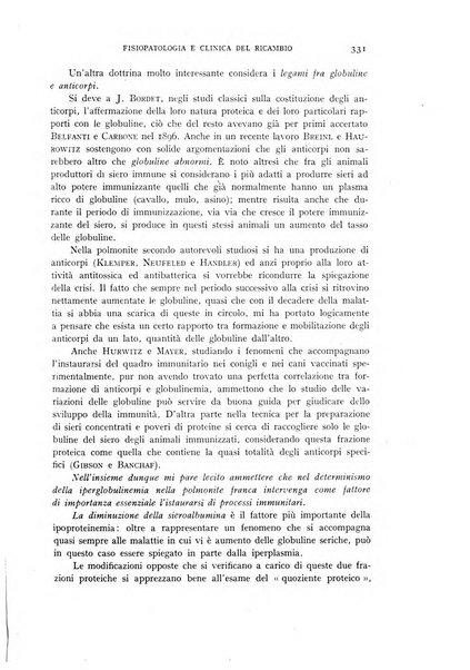 Archivio per lo studio della fisiopatologia e clinica del ricambio rassegna bimestrale