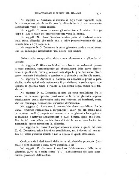 Archivio per lo studio della fisiopatologia e clinica del ricambio rassegna bimestrale