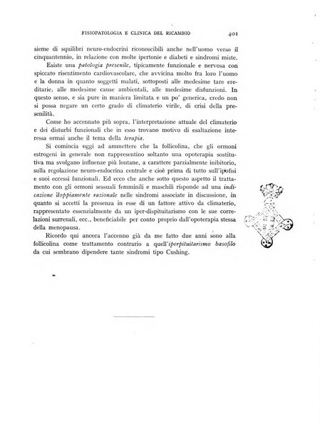 Archivio per lo studio della fisiopatologia e clinica del ricambio rassegna bimestrale