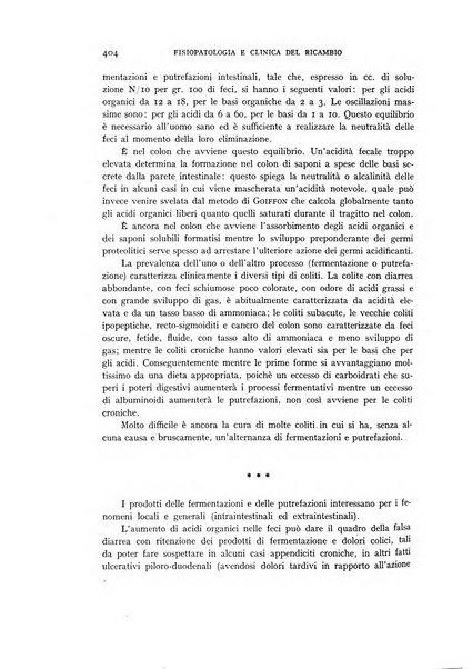 Archivio per lo studio della fisiopatologia e clinica del ricambio rassegna bimestrale