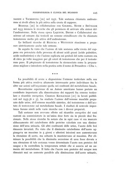 Archivio per lo studio della fisiopatologia e clinica del ricambio rassegna bimestrale