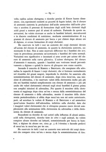 Archivio per lo studio della fisiopatologia e clinica del ricambio rassegna bimestrale