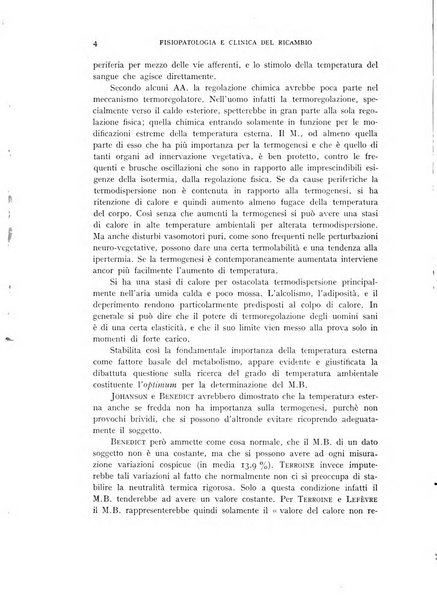 Archivio per lo studio della fisiopatologia e clinica del ricambio rassegna bimestrale