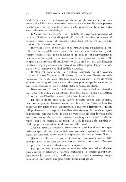 Archivio per lo studio della fisiopatologia e clinica del ricambio rassegna bimestrale