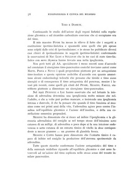 Archivio per lo studio della fisiopatologia e clinica del ricambio rassegna bimestrale