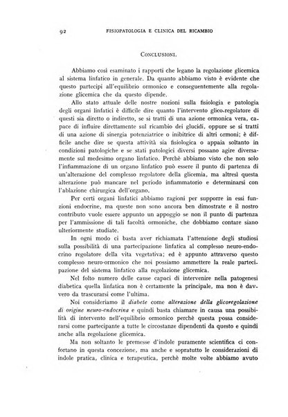 Archivio per lo studio della fisiopatologia e clinica del ricambio rassegna bimestrale