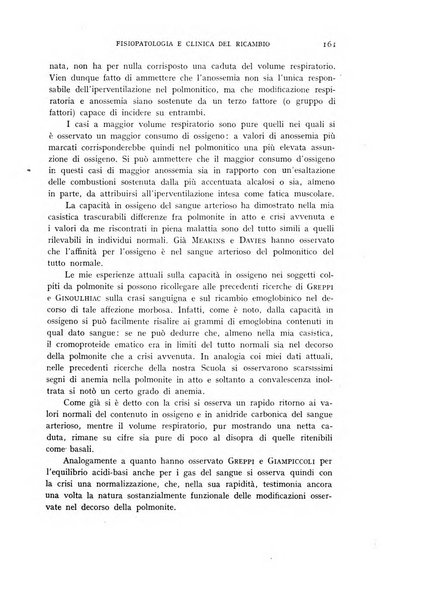 Archivio per lo studio della fisiopatologia e clinica del ricambio rassegna bimestrale