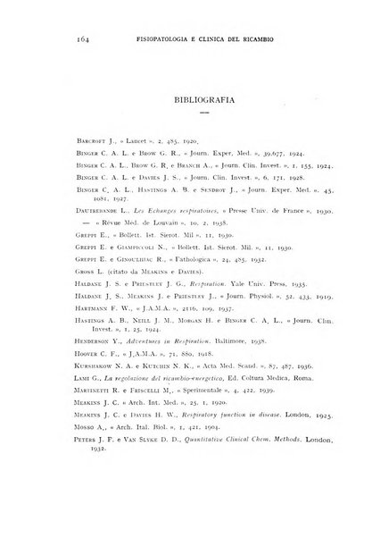 Archivio per lo studio della fisiopatologia e clinica del ricambio rassegna bimestrale